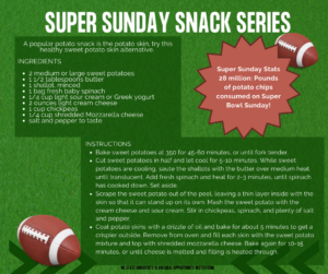 Cover photo for Super Sunday Snack Series Week 3