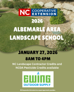 Albemarle Landscape School Flyer